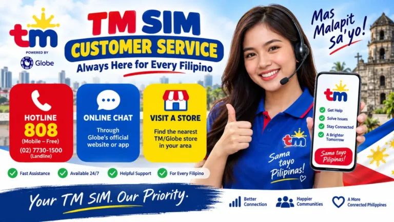TM SIM Customer Service